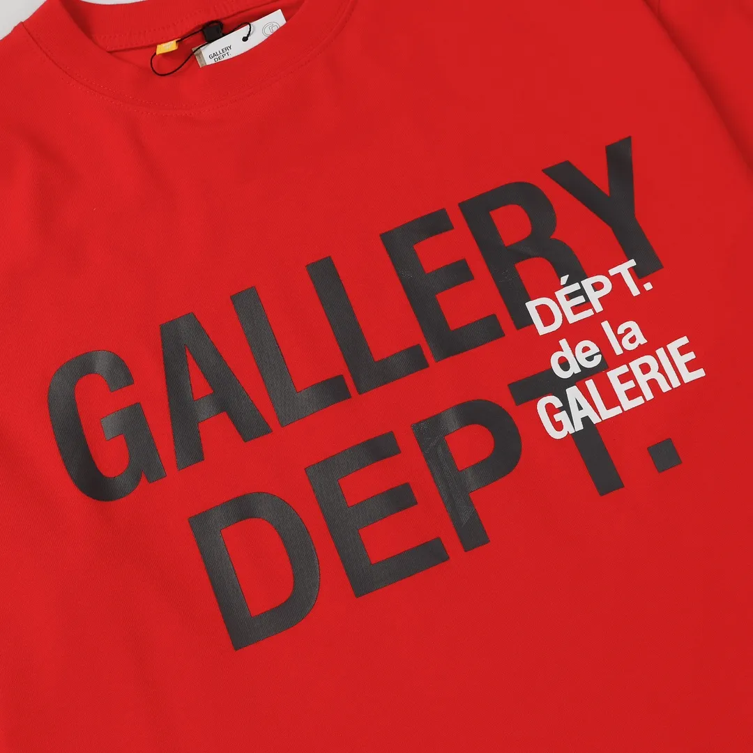 GALLERY.DEPT Summer new short-sleeved style No.: D3139#P106 Color: Black Red White Size: S M L XL
